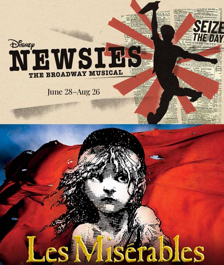 2 NOSTALGIA HEAVY SHOWS- NEWSIES AT HALE, LES MISERABLES NATIONAL TOUR AT ECCLES (RACHEL’S THEATRE LOG&nbsp;10)