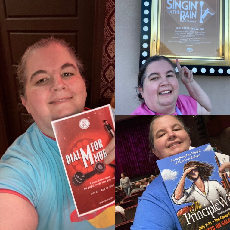 UTAH THEATRE WRAP UP END OF JULY (SINGIN IN THE RAIN, THE PRINCIPLE WIFE&nbsp;ETC)