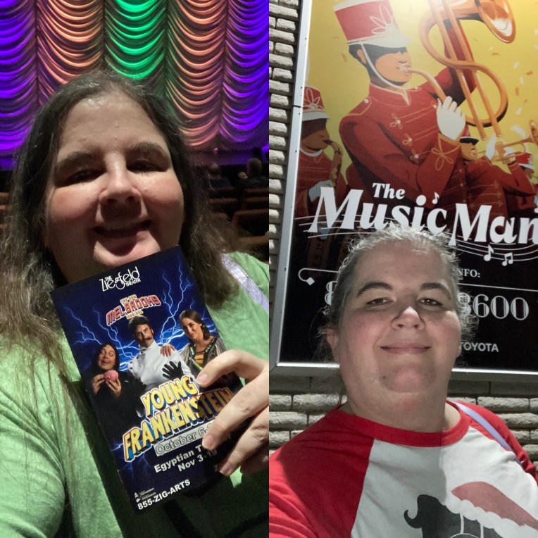 ‘THE MUSIC MAN’, ‘YOUNG FRANKENSTEIN’ (RACHEL’S THEATRE LOG&nbsp;18)