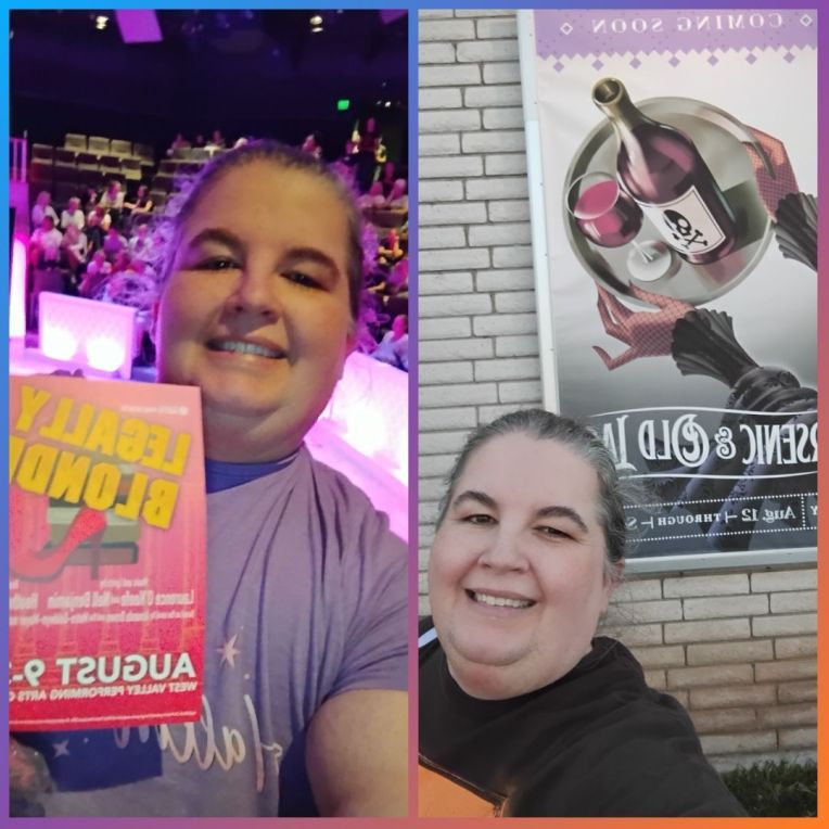 UTAH THEATRE LOG 8/22-8/25 (ARSENIC AND OLD LACE, LEGALLY BLONDE) (RACHEL’S THEATRE LOG&nbsp;49)