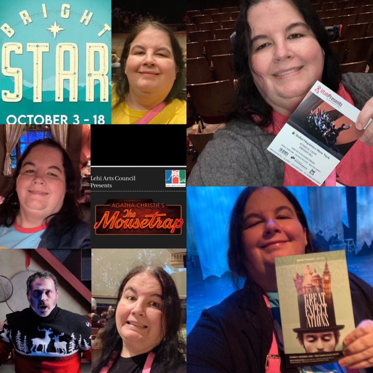 Utah Theatre Log 10/6-10/21 (Bright Star, Mousetrap, Great Expectations, Ballet Hispanico, The Shining) (Rachel’s Theatre Log&nbsp;204)