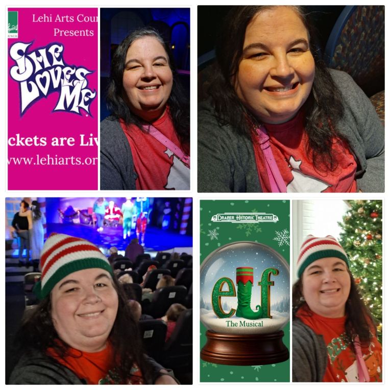 Utah Theatre Log 11/25-12/14 (She Loves Me, Elf) (Rachel’s Theatre Log 227)