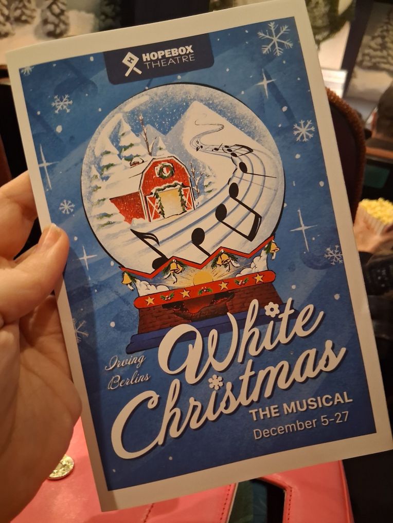 The Best Things Happen while watching ‘White Christmas’ at Hopebox (REview)