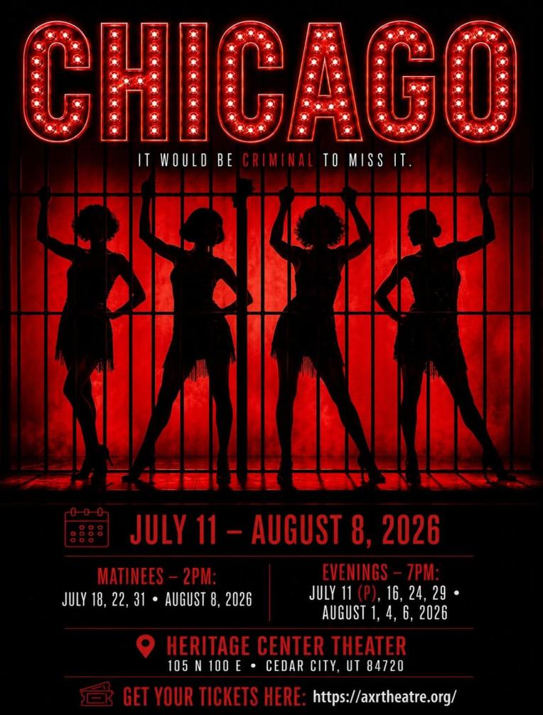 Pop, six, squish…Cedar at ‘Chicago’ at American Crossroads (Review)